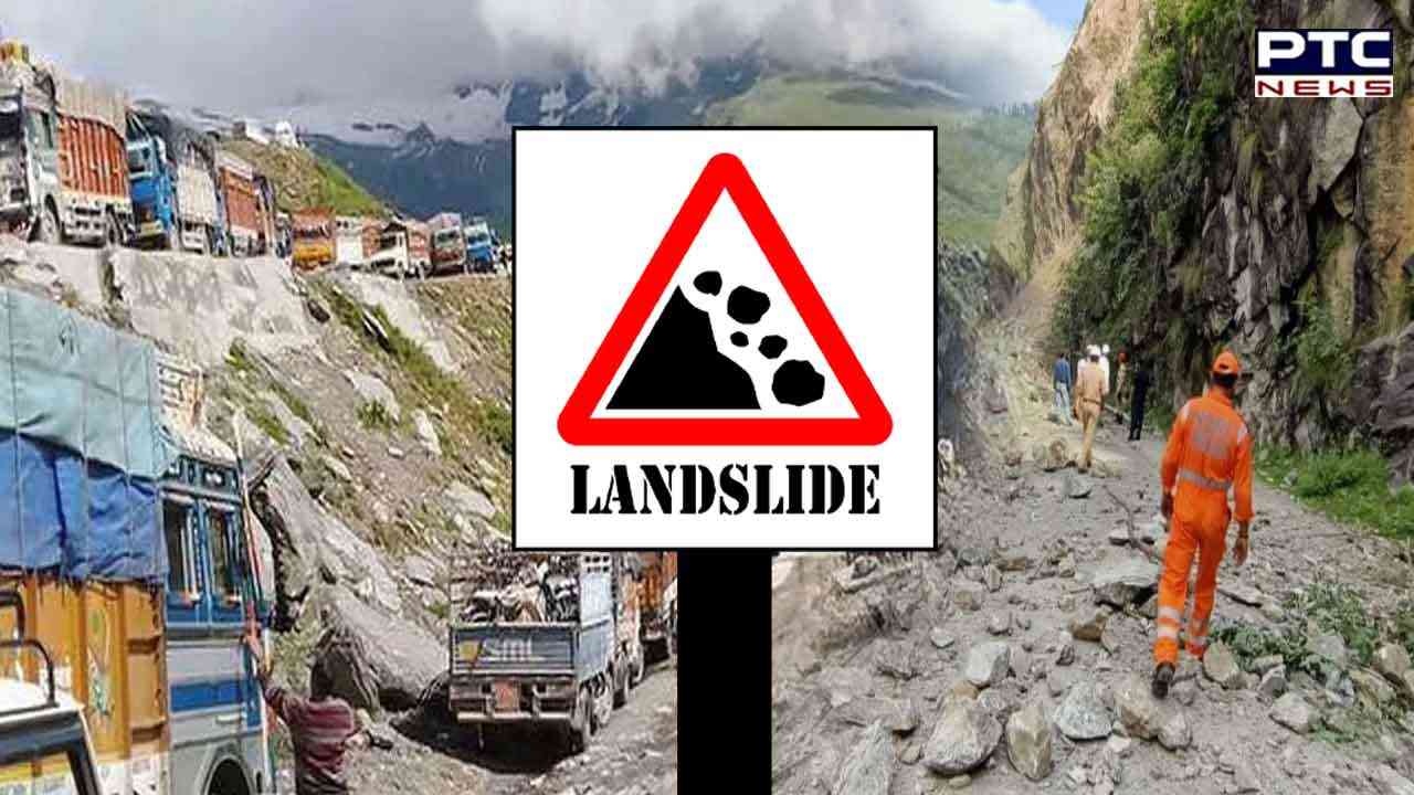 Himachal Pradesh: Landslide in Lahaul Spiti; vehicular movement affected