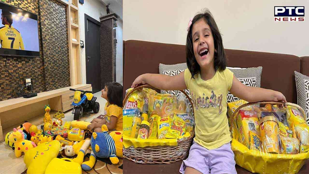 IPL 2023: Swiggy Instamart delights little girl collecting yellow items with hampers filled with yellow-coloured goodies