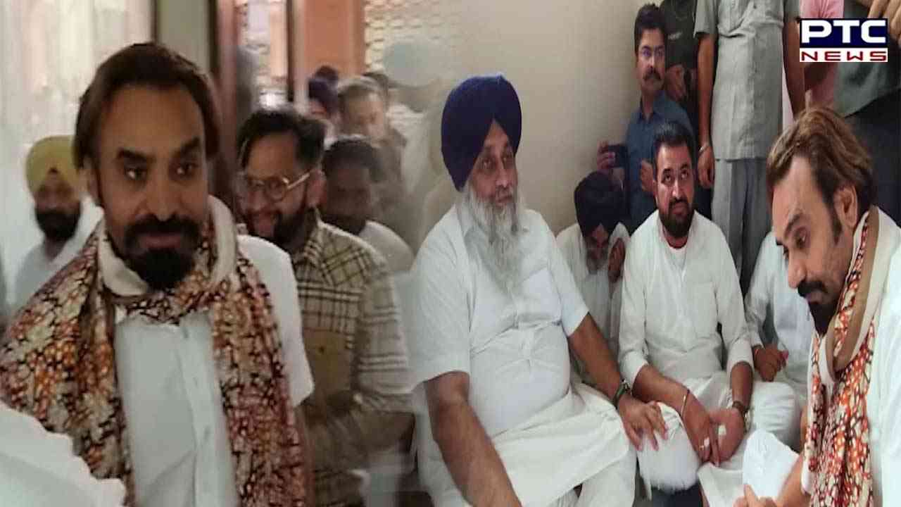 ਬਾਦਲ ਪਰਿਵਾਰ ਨਾਲ ਦੁੱਖ ਸਾਂਝਾ ਕਰਨ ਪਹੁੰਚੇ ਬੱਬੂ ਮਾਨ