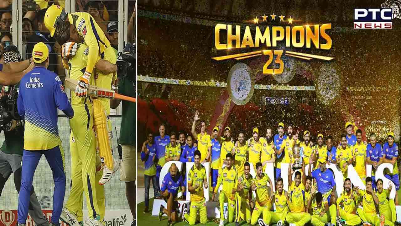 CSK vs GT, IPL 2023 Final: CSK creates history with 5th IPL title win as Dhoni's name echoes in jubilant chants