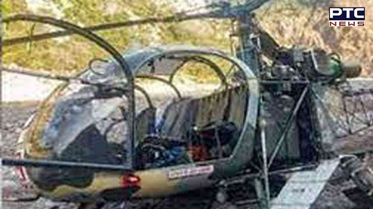 जम्मू-कश्मीर के किश्तवाड़ में सेना का हेलीकॉप्टर हुआ क्रैश , पायलट घायल