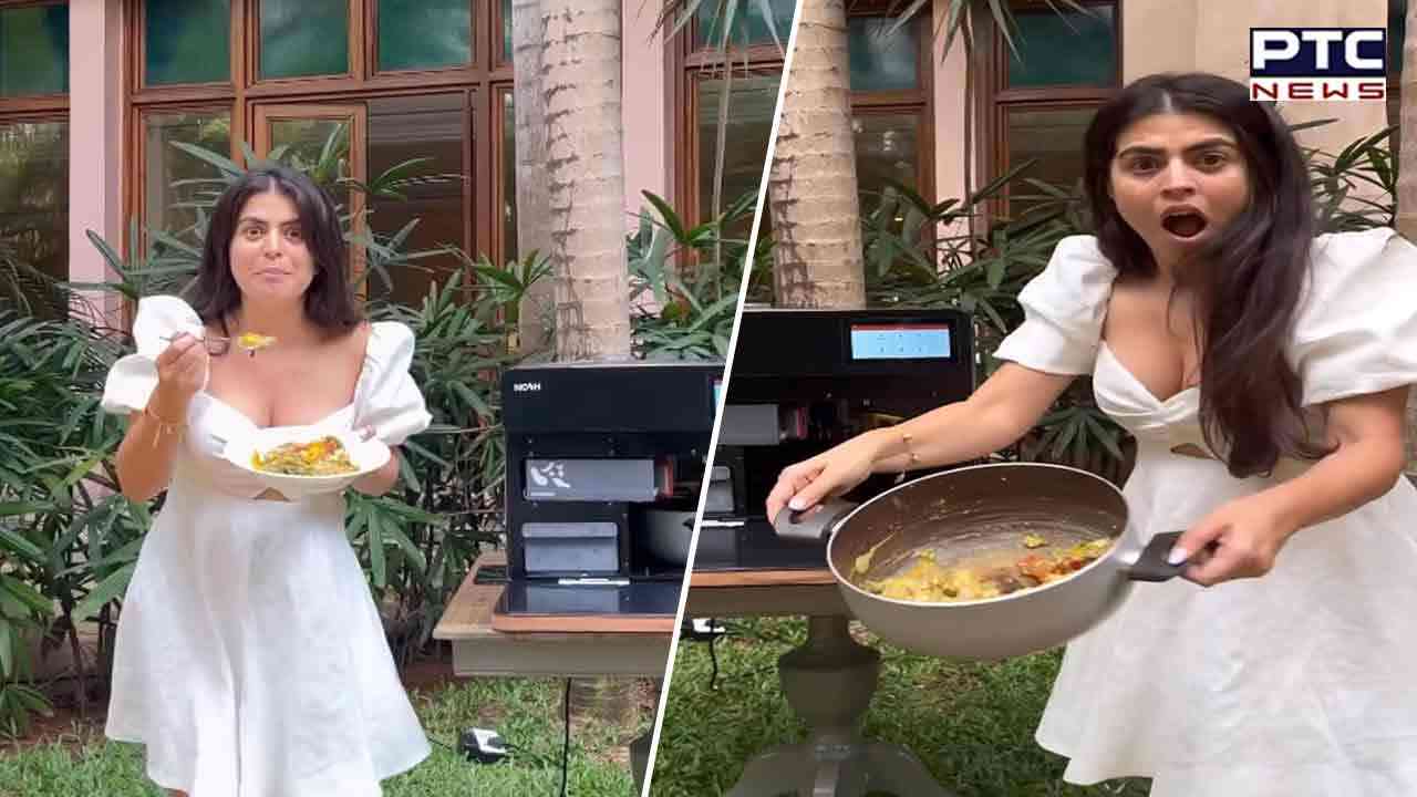 Viral Video: AI robot can also cook food at touch of a button