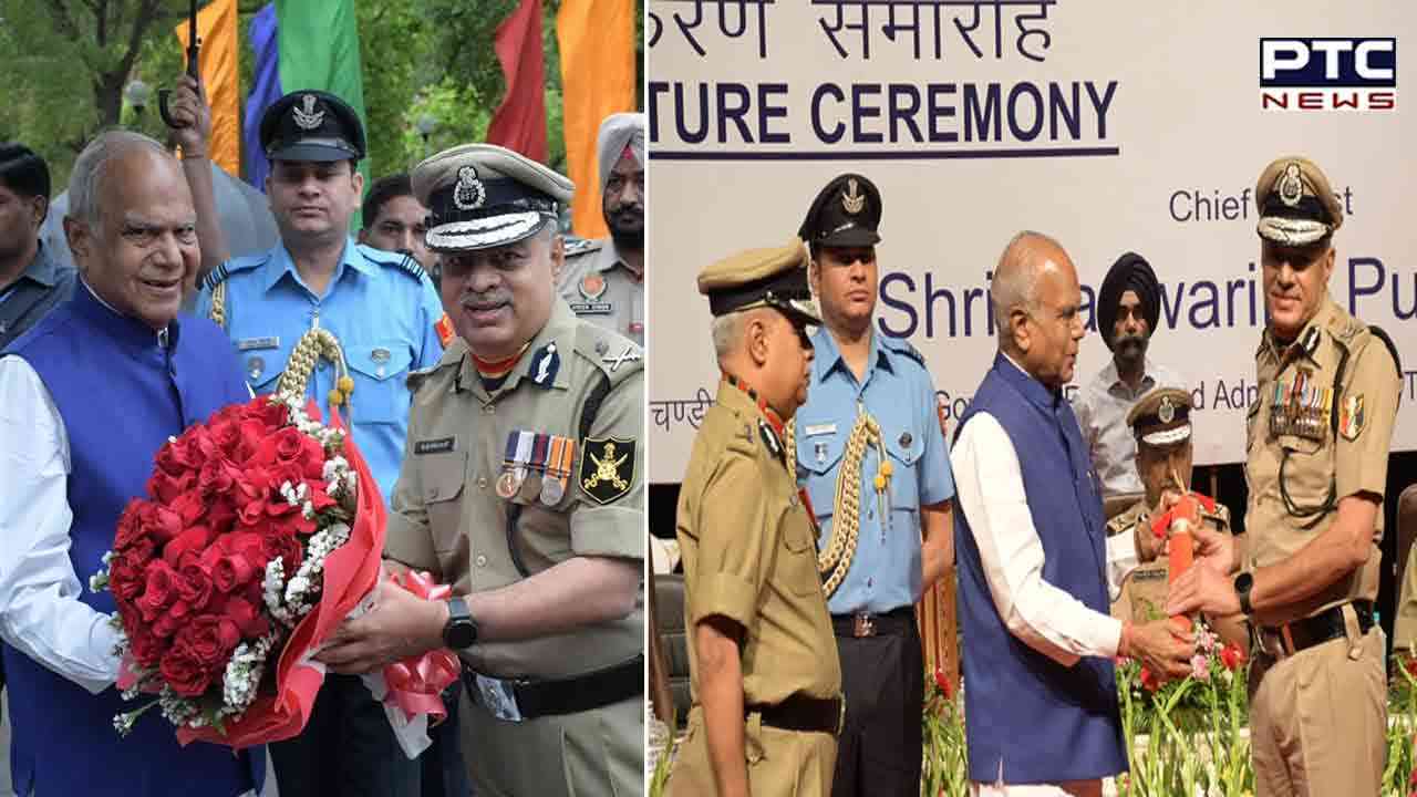 BSF personnel conferred with Police Medals at Investiture Ceremony