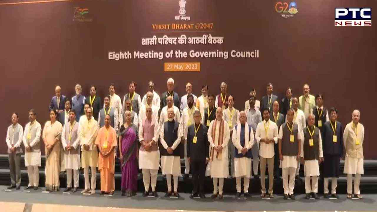 PM Modi chairs NITI Aayog meeting; eight chief ministers absent