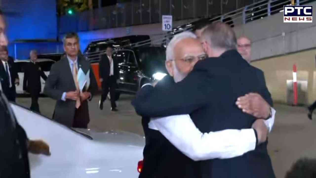 PM Modi gets thunderous welcome by Indian diaspora in Australia