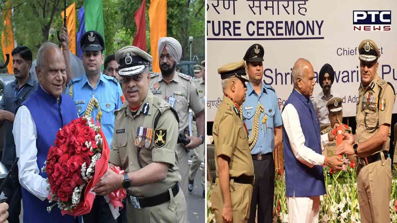 Chandigarh: ਸ਼ਾਨਦਾਰ ਸੇਵਾਵਾਂ ਨਿਭਾਉਣ ਵਾਲੇ ਜਵਾਨਾਂ ਨੂੰ ਕੀਤਾ ਗਿਆ ਸਨਮਾਨਿਤ, ਰਾਜਪਾਲ ਪੁਰੋਹਿਤ ਨੇ ਆਖੀ ਇਹ ਗੱਲ