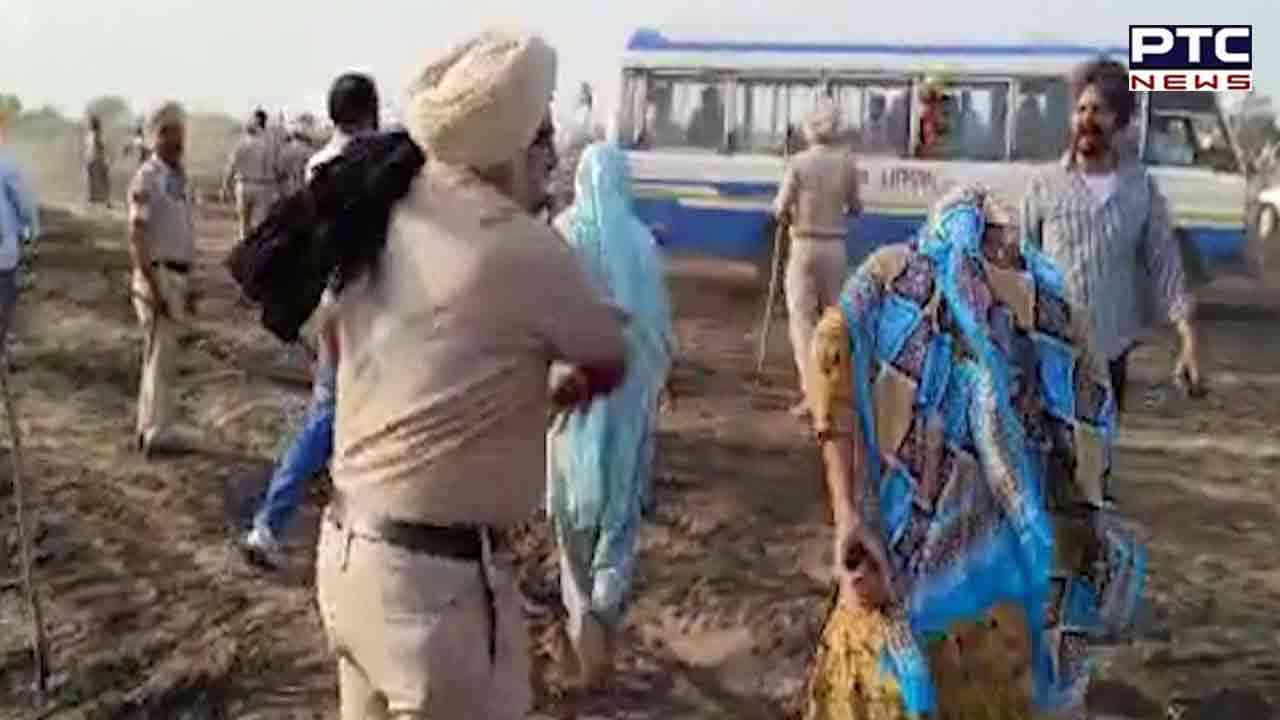 Watch: Punjab cop slaps woman farmer in Gurdaspur village; sent to Police Lines