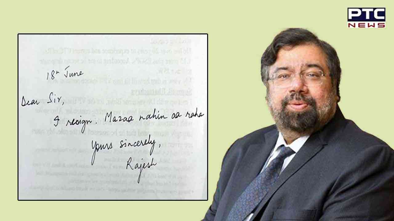 Unique Resignation Letter: 'ਮਜ਼ਾ ਨਹੀਂ ਆ ਰਿਹਾ' ਲਿਖ ਕੇ ਵਿਅਕਤੀ ਨੇ ਦਿੱਤਾ ਅਸਤੀਫ਼ਾ, ਨੌਕਰੀ ਛੱਡਣ ਦੀ ਮਜ਼ਾਕੀਆ ਚਿੱਠੀ ਵਾਇਰਲ
