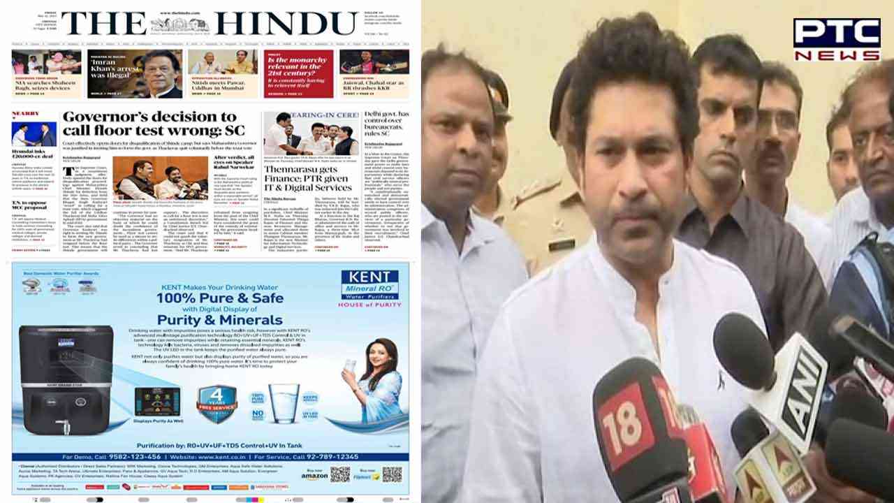 Sachin Tendulkar files police complaint against unauthorised use of his name in misleading ads