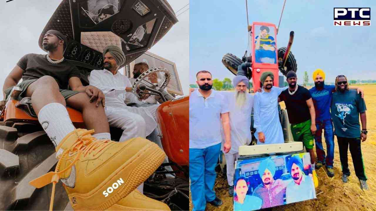 British rapper in Mansa: Tione Wayne takes a ride on Sidhu Moosewala's 5911
