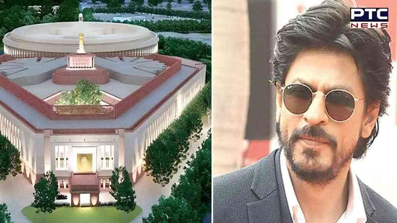 Shah Rukh Khan shares video of New Parliament Building with 'Swades' essence