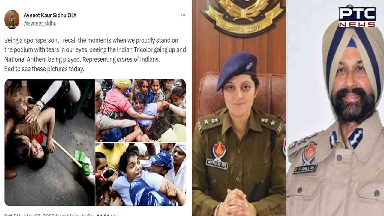 Wrestlers' protest: Fazilka SSP in favour of wrestlers, ADGP reminds her of call of duty