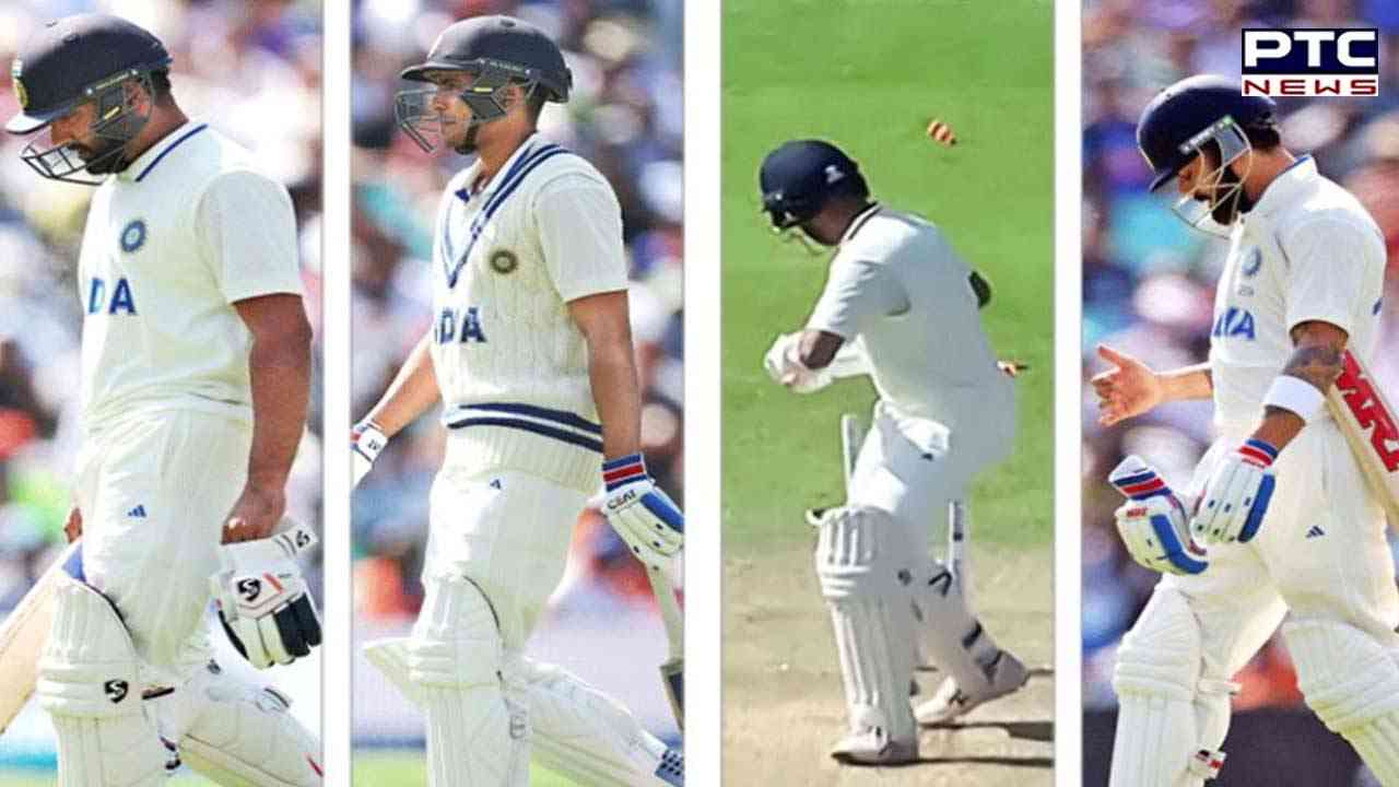 WTC final 2023: India's batsmen face uphill battle after cummins and starc dent their innings