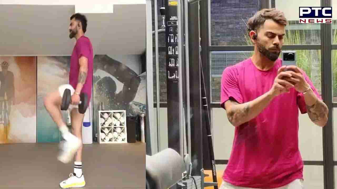 Virat Kohli strives to 'get better,' shares video of intense gym sessions