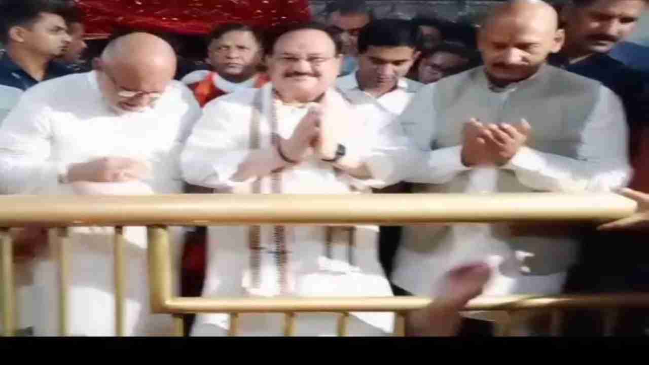 मोदी जी के नेतृत्व में देश सेवा का मिले मौका, मां ज्वालामुखी से की ऐसी कामना- जे.पी.नड्डा