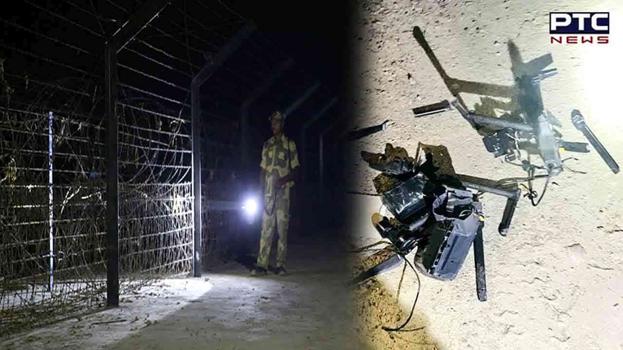BSF shoots down Pakistani drone in Punjab's Amritsar