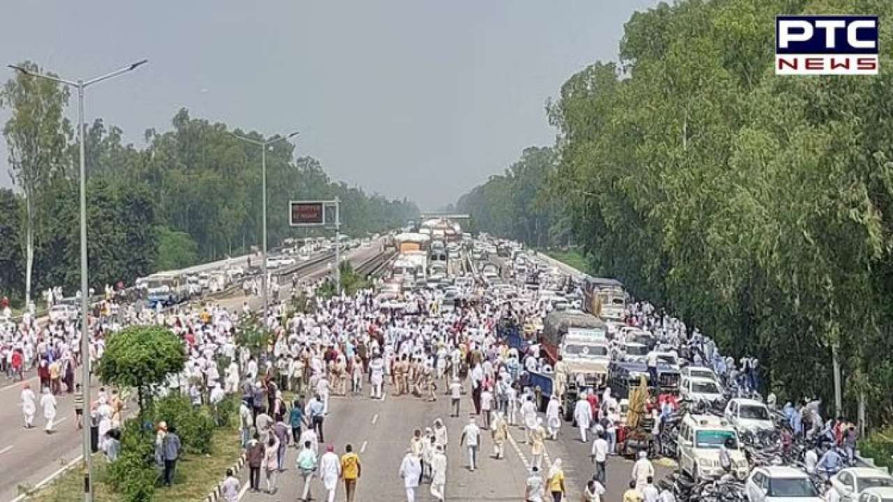 ਕੁਰੂਕਸ਼ੇਤਰ: ਬੇਸਿੱਟਾ ਰਹੀ ਹਰਿਆਣਾ ਸਰਕਾਰ ਅਤੇ ਕਿਸਾਨ ਜਥੇਬੰਦੀਆਂ ਦੀ ਗੱਲਬਾਤ; ਕਿਸਾਨਾਂ ਵੱਲੋਂ ਜੰਮੂ-ਦਿੱਲੀ ਨੈਸ਼ਨਲ ਹਾਈਵੇ ਜਾਮ