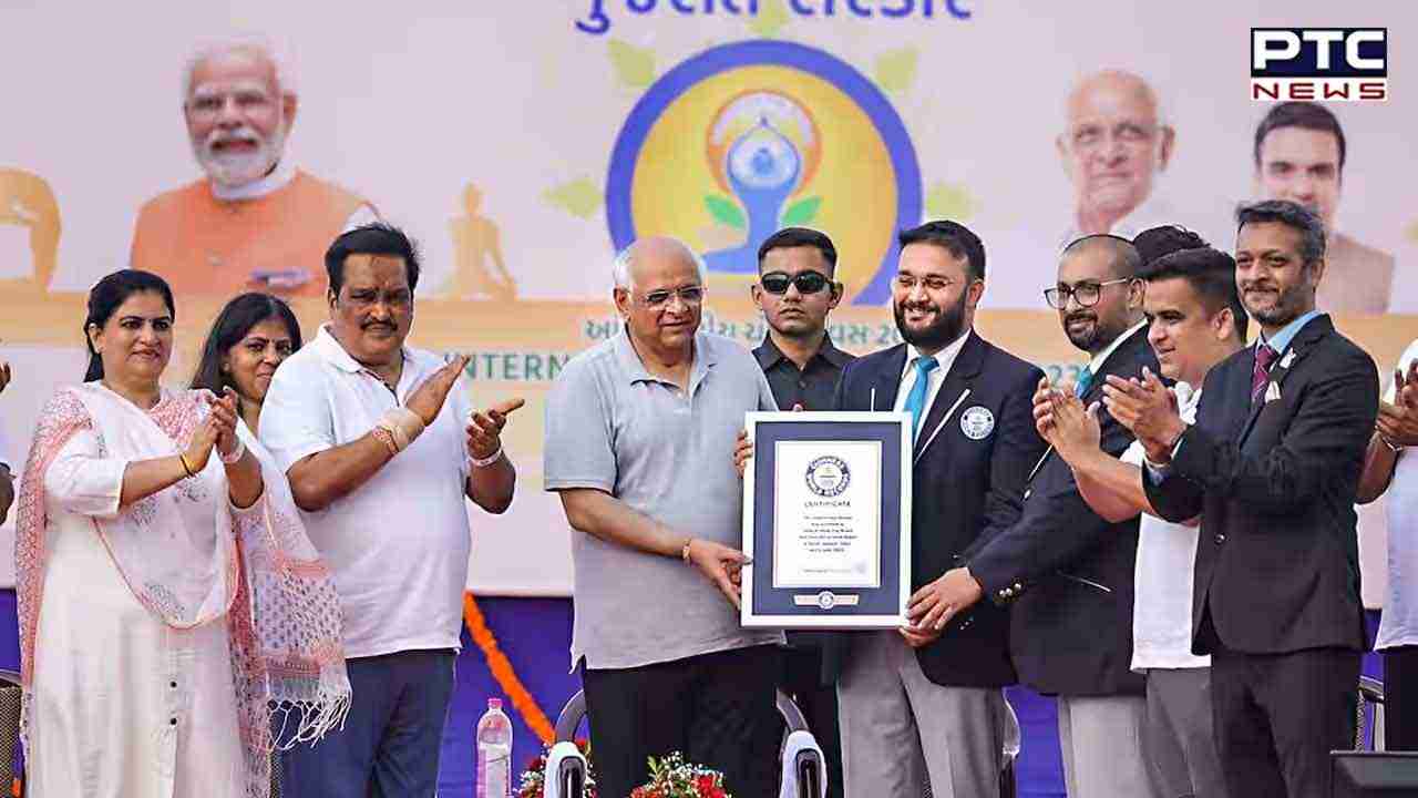 Surat sets new Guinness World Record on Yoga Day event, know how