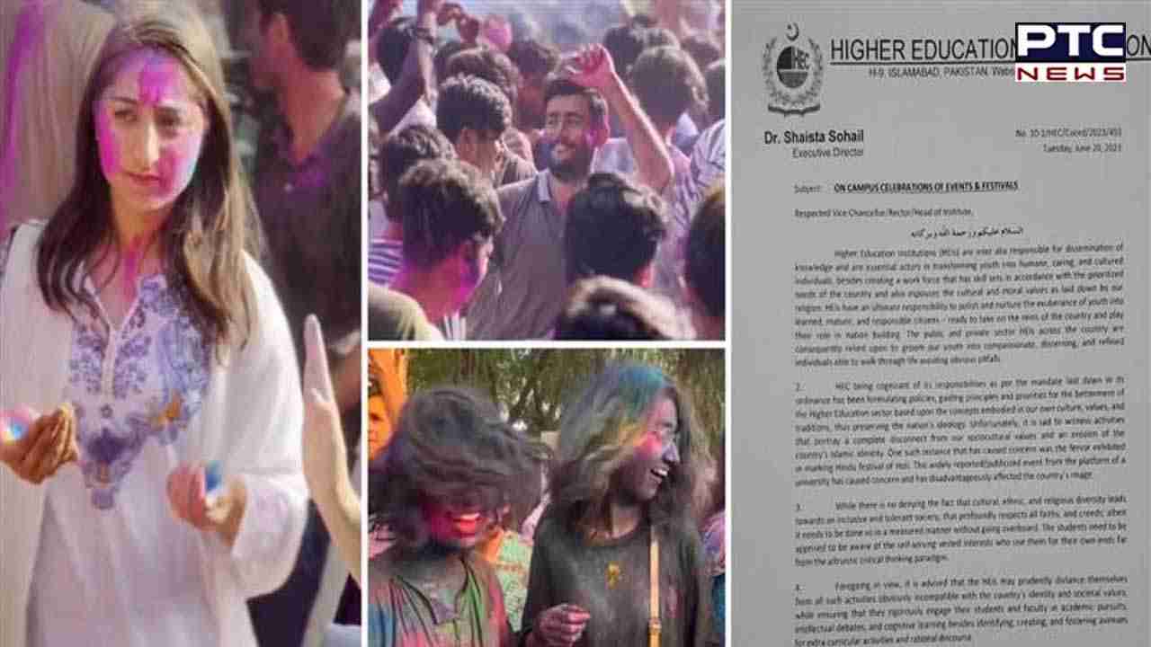 Pakistan: Ban on Holi and Hindu festivals at varsities campus