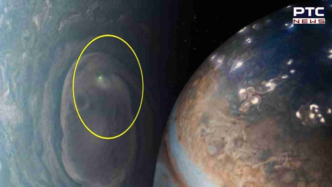 Stunning lightning on Jupiter goes viral: NASA's Juno spacecraft captures spectacular image