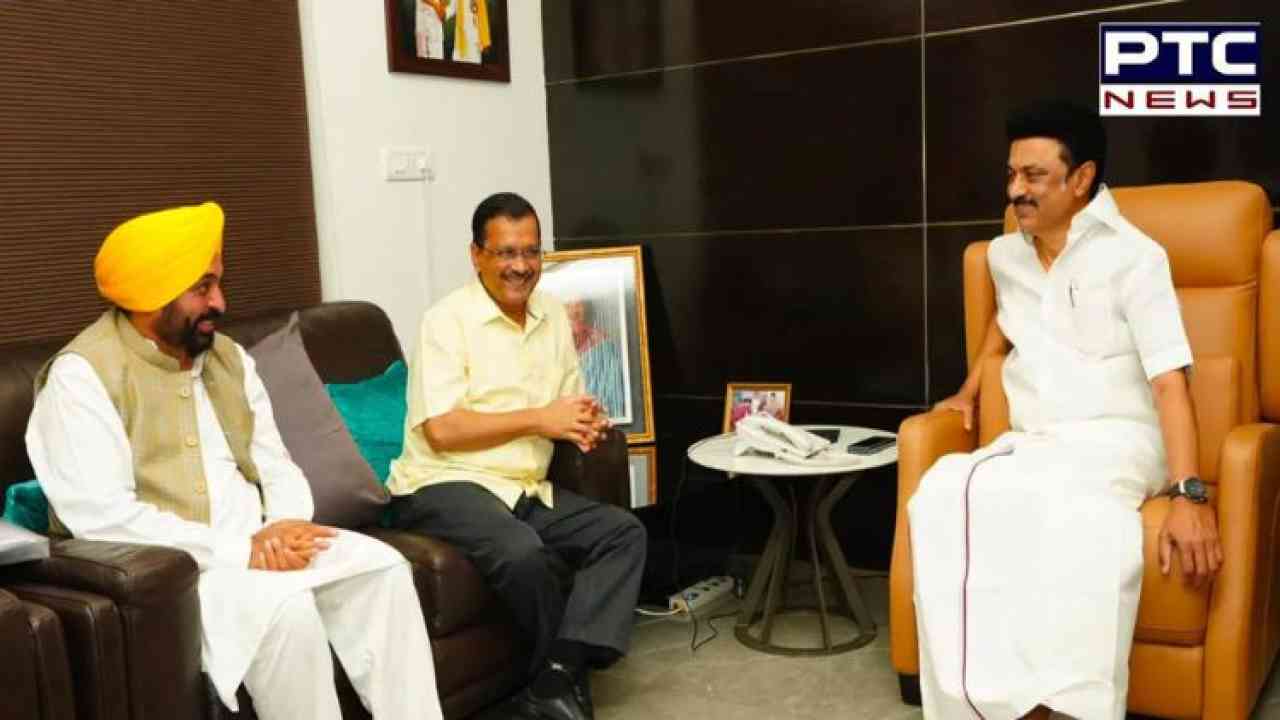 Centre ordinance row: Kejriwal meets MK Stalin, says 'happy we have DMK's support'
