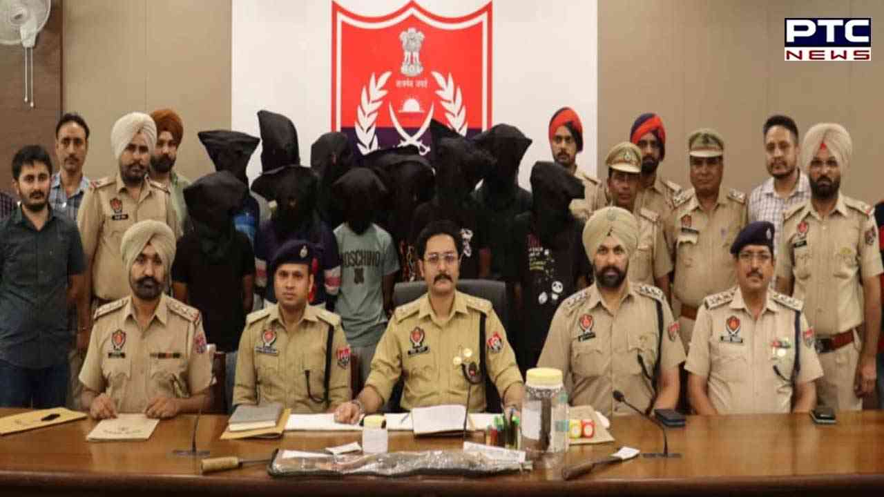 Patiala Police arrest 12 members of gang of robbers, check list