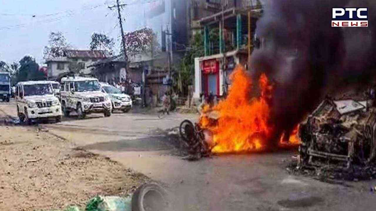 Manipur violence: Mob sets ablaze ambulance in Imphal West; 8-year-old boy among three killed