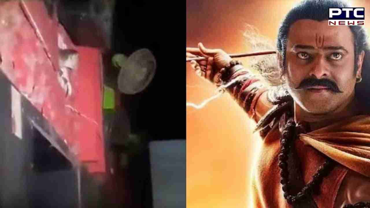 Viral Video:  Monkey enters theatre during ‘Adipurush’ screening, fans screams ‘Jai Shri Ram’