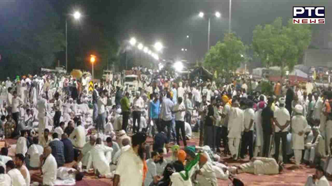 Haryana farmers' protest: Protesters spend night on NH-44 in Kurukshetra