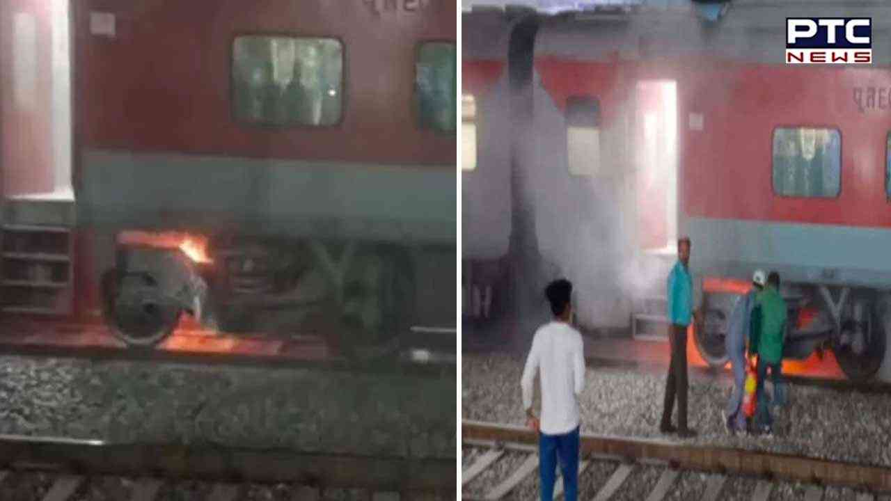 Fire breaks out in Durg-Puri Express in Odisha; no casualties reported