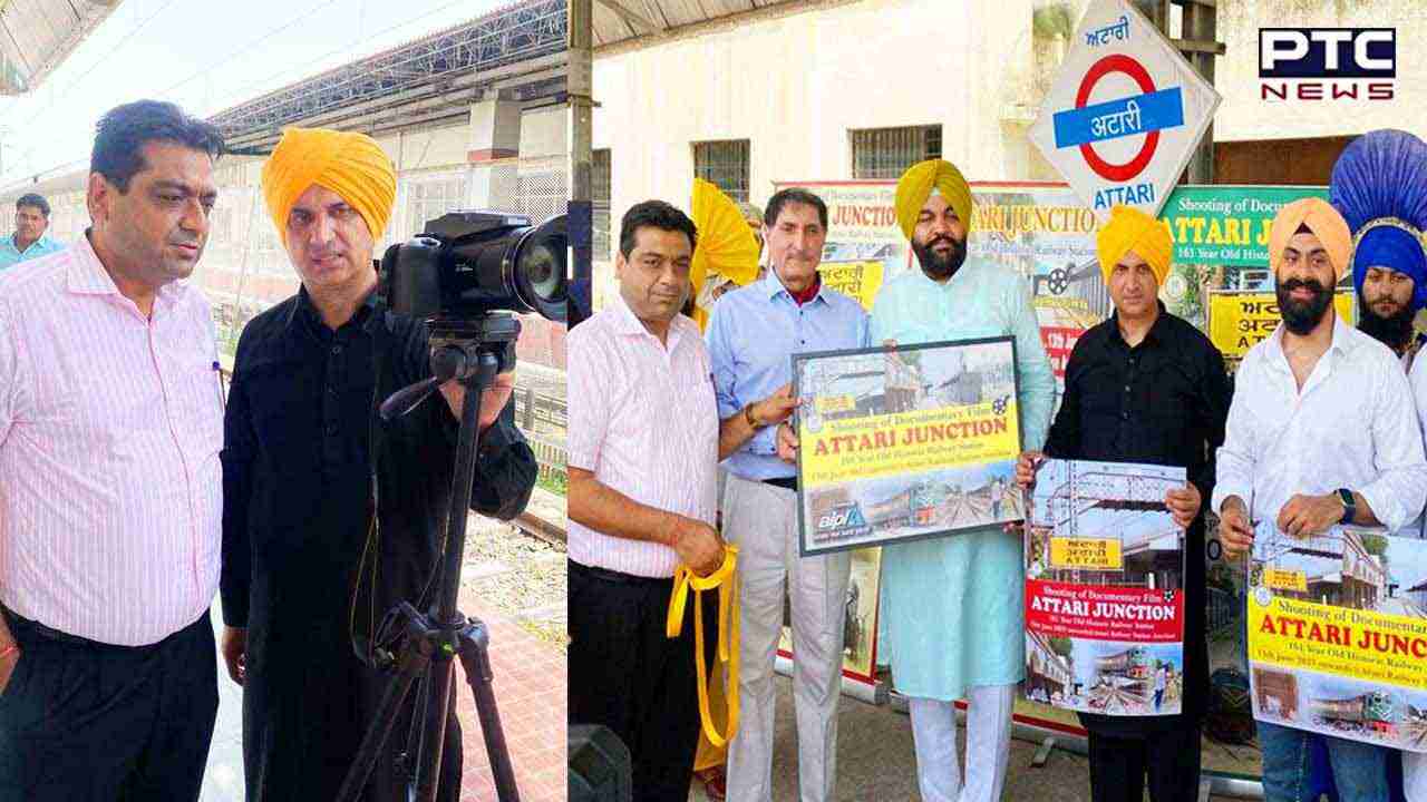 ‘Attari Junction:’ Shooting begins at Attari Railway Station for upcoming film