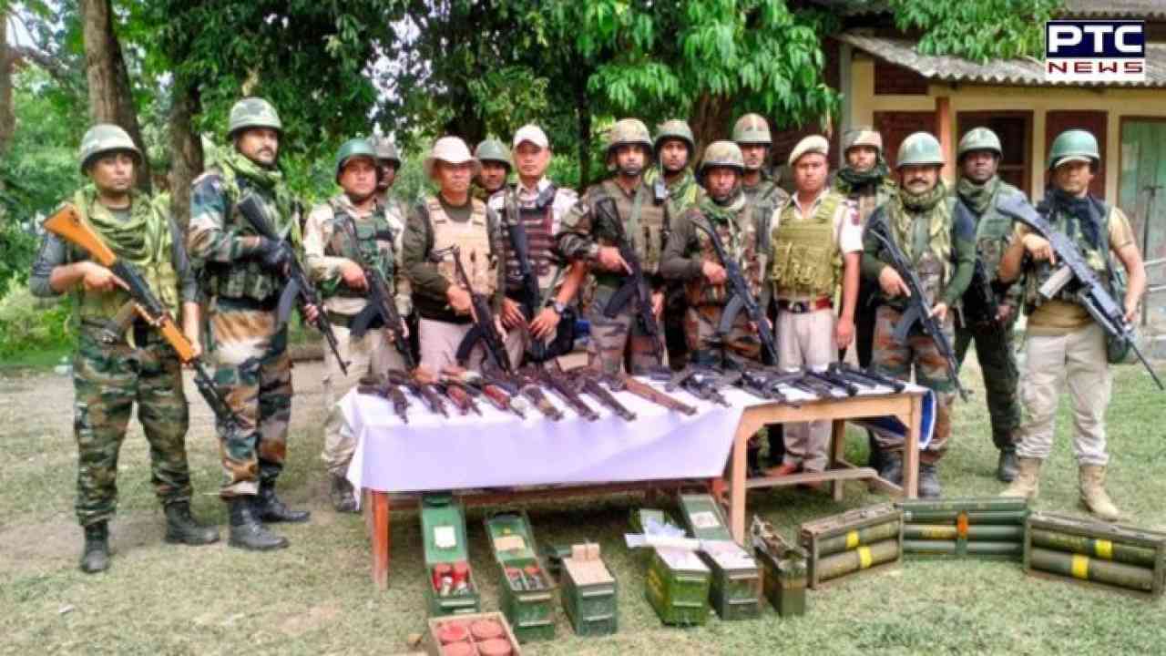 ‘Surrender arms or face action’: Large quantity of weapons recovered from Manipur