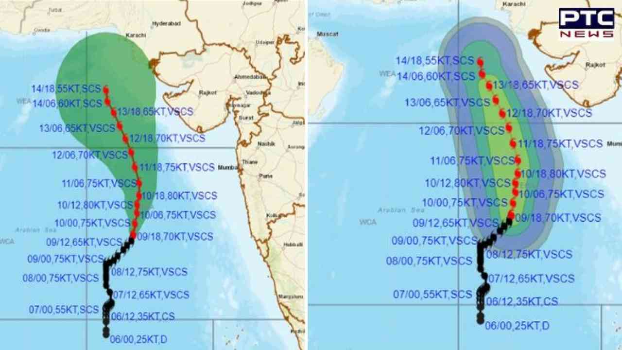 Cyclone Biparjoy:  'Very severe' storm to intensify, move northwards