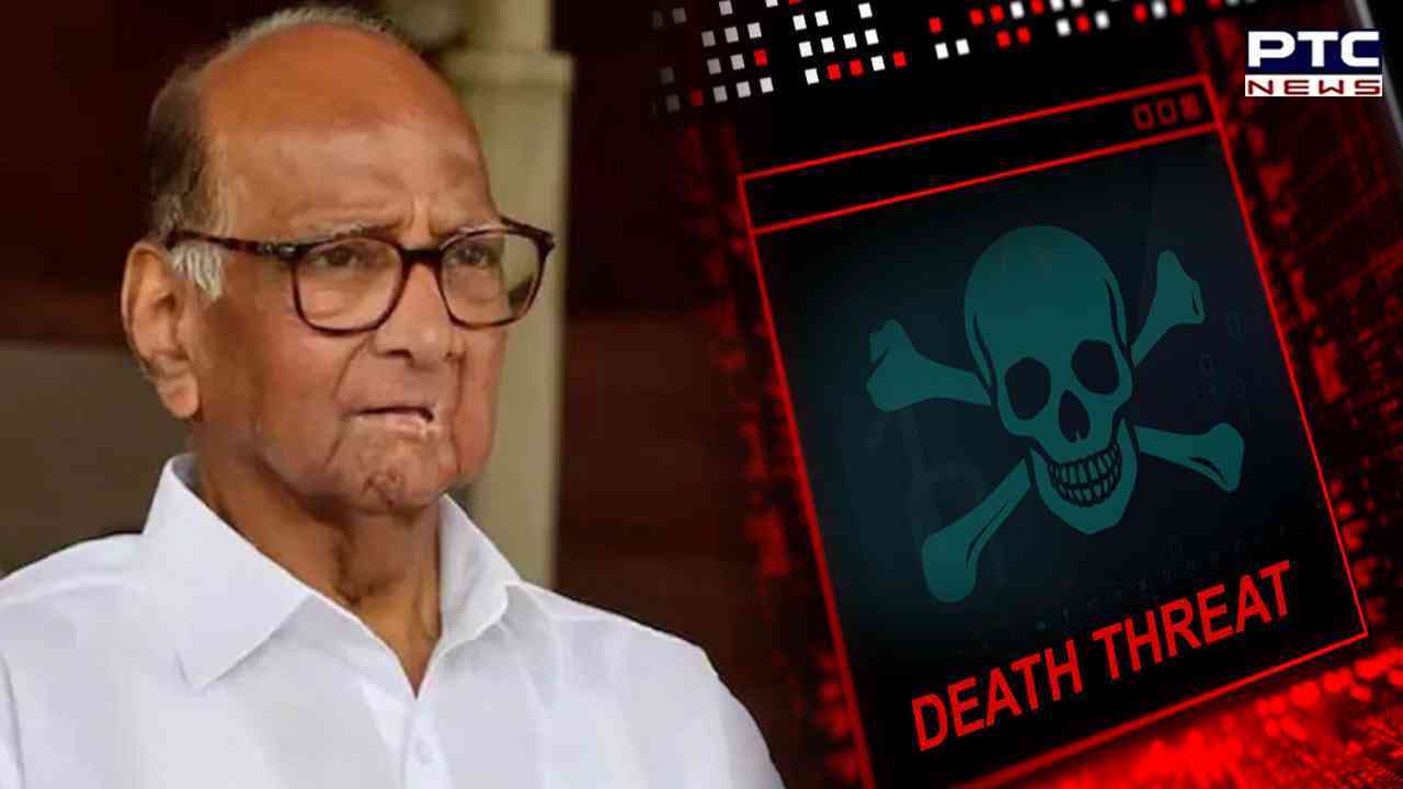 NCP अध्यक्ष शरद पवार को सोशल मीडिया पर मिली जान से मारने की धमकी