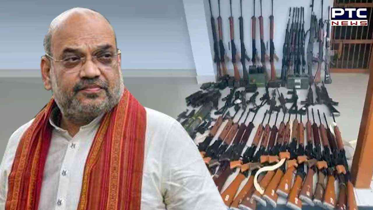 Manipur violence:  140 weapons surrendered after Amit Shah’s stern warning