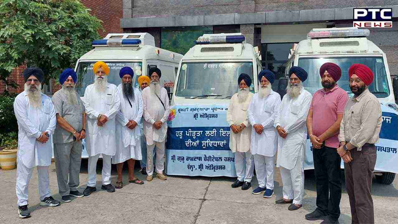 SGPC Helps People: SGPC ਪ੍ਰਧਾਨ ਨੇ ਹੜ੍ਹ ਪੀੜਤਾਂ ਲਈ ਮੈਡੀਕਲ ਸੇਵਾਵਾਂ ਲਈ ਤਿੰਨ ਮੈਡੀਕਲ ਵੈਨਾਂ ਕੀਤੀਆਂ ਰਵਾਨਾ