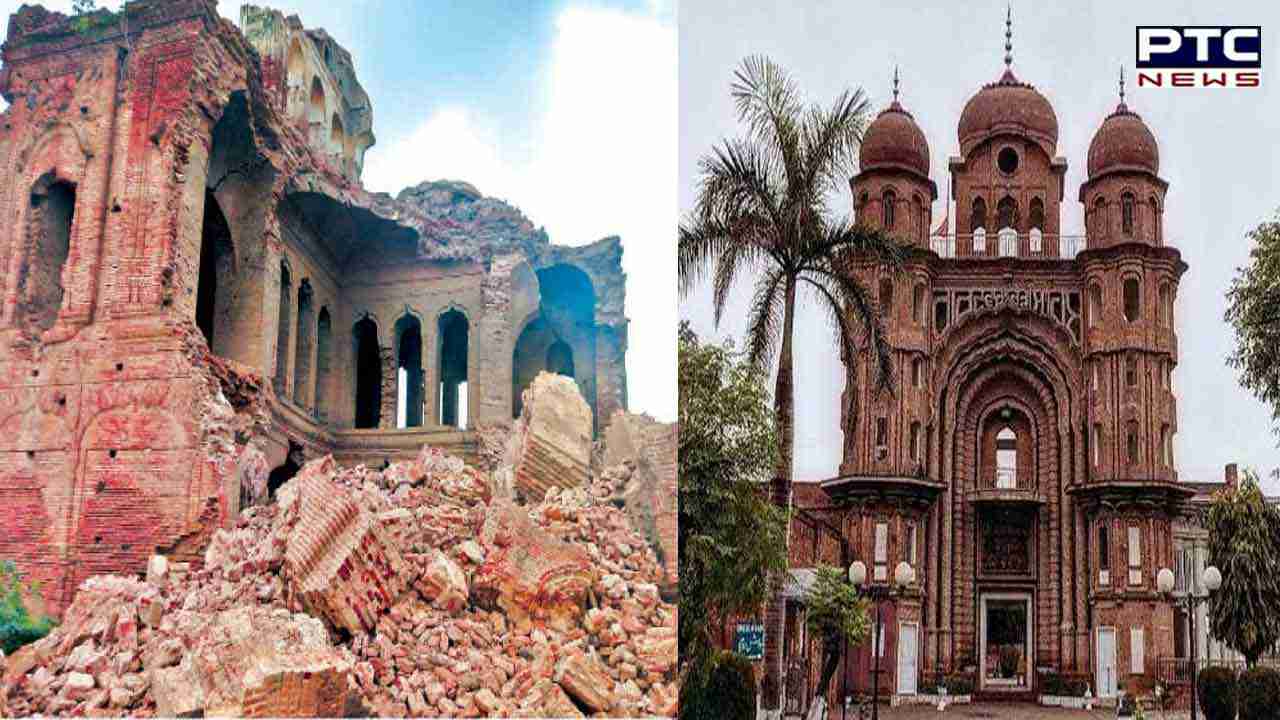 Historical Gurdwara Rori Sahib in Pakistan collapses amid heavy rains