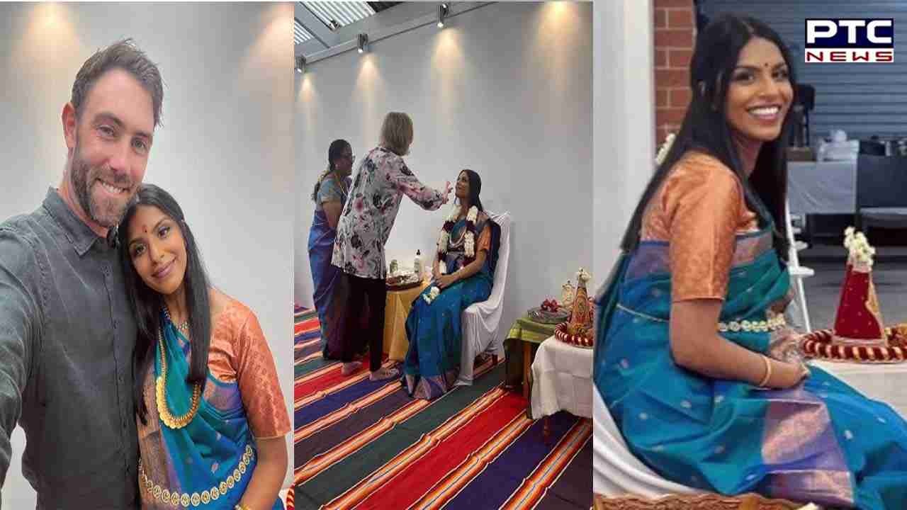 Glen Maxwell & Vini embrace Indian traditions with heartwarming baby shower ceremony