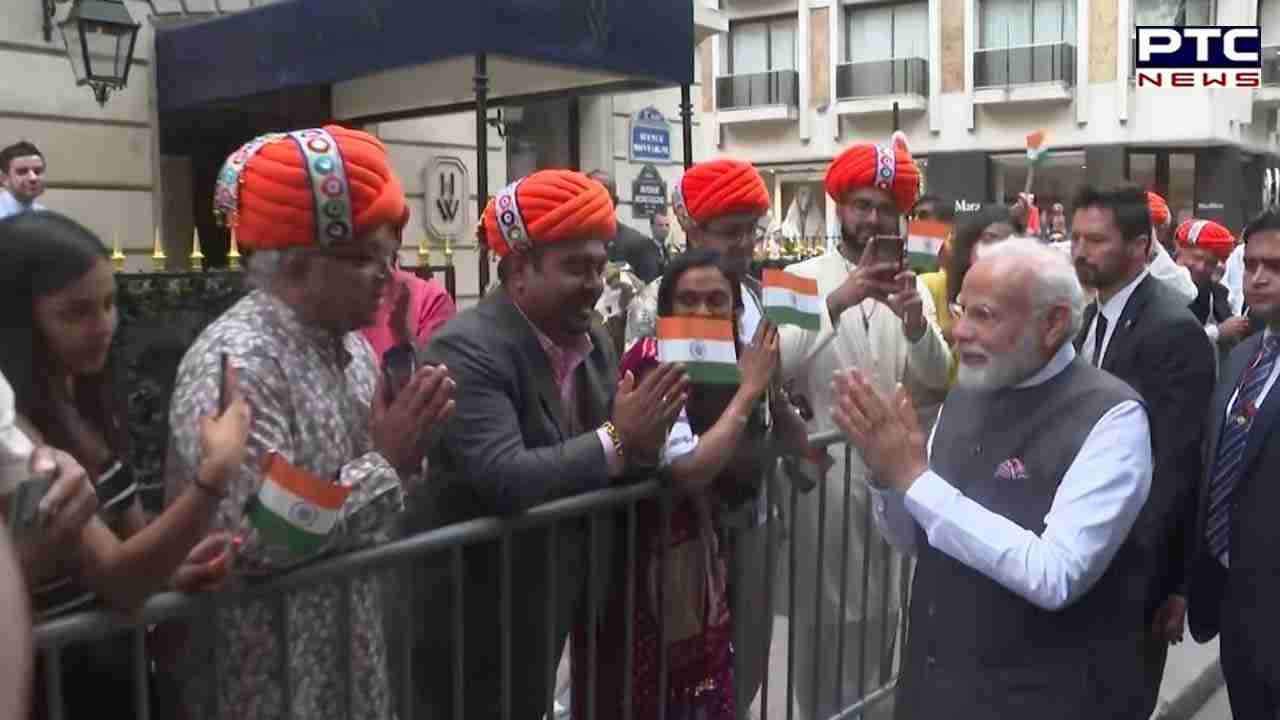 Selfies, slogans and songs: This is how Indian diaspora in Paris welcomed Prime Minister Modi