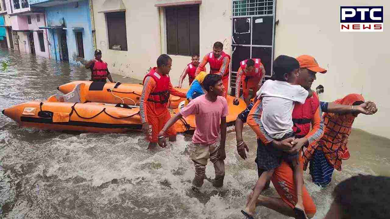 Torrential rainfall batters northern states, NDRF deployed for rescue and relief operations
