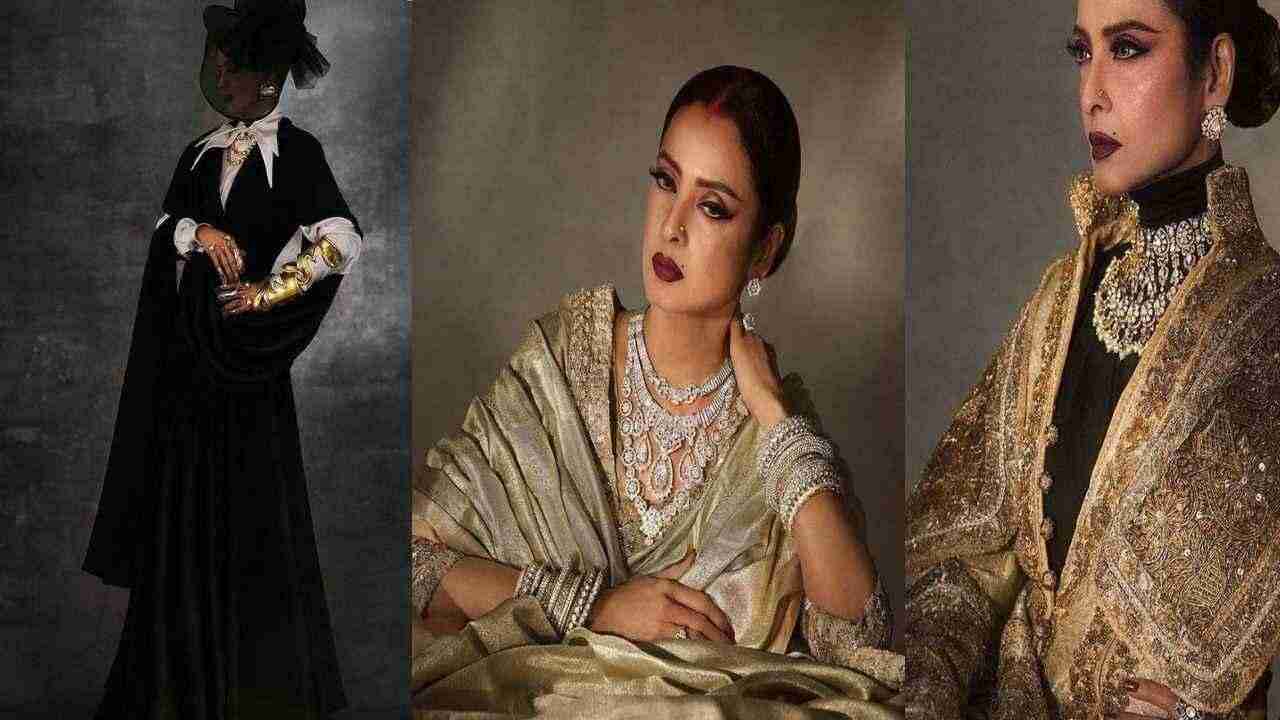 Ageing Like Fine Wine: Rekha showcases her unfading beauty on magazine ...