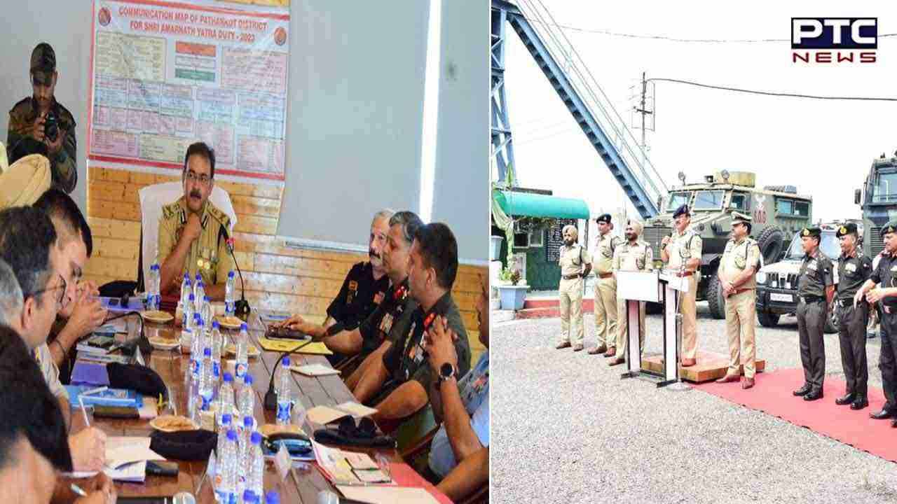 Amarnath Yatra 2023: Punjab Police make foolproof security arrangements for devotees