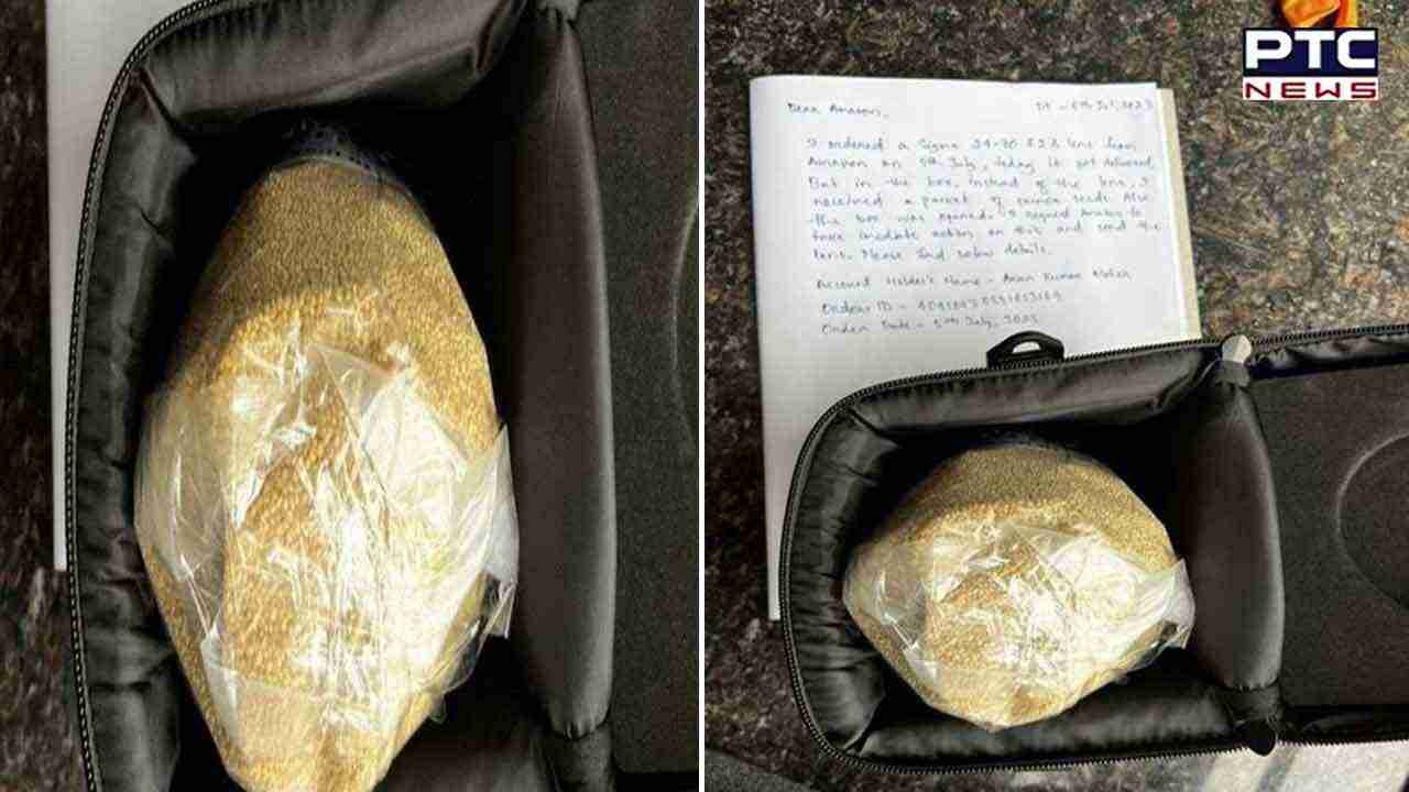Man receives quinoa seeds instead of Rs 90,000 camera lens in Amazon delivery