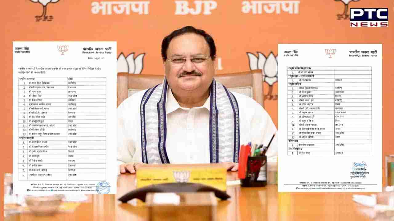 New faces in Modi’s team: BJP unveils new team of central office bearers
