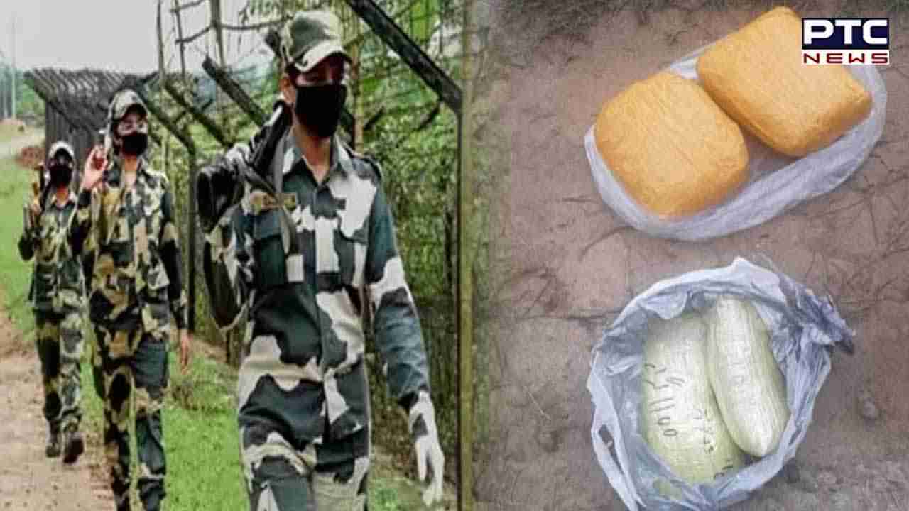 Jammu and Kashmir: BSF ने अंतरराष्ट्रीय सीमा पर घुसपैठिये के कब्जे से चार किलोग्राम मादक पदार्थ किया जब्त