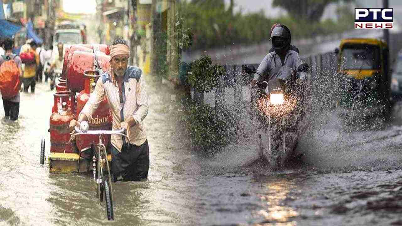 Delhi residents wake up to waterlogging; traffic diversions in place