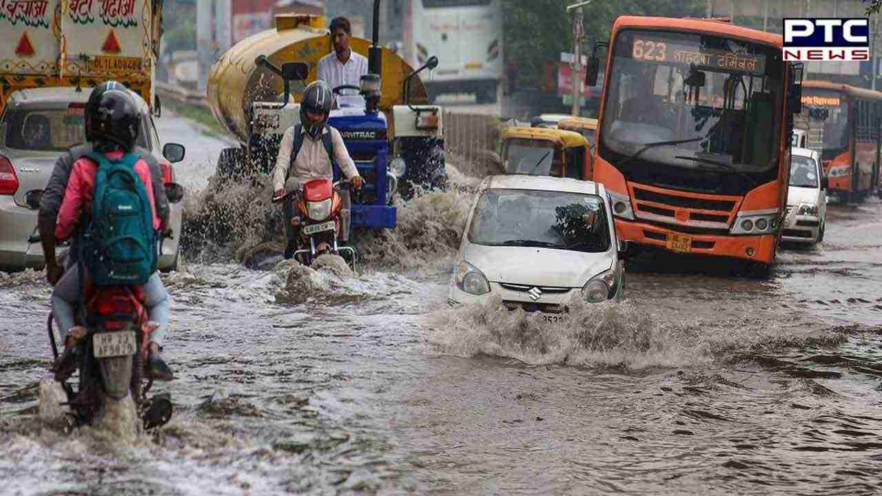 Heavy rain in Delhi: Season's first heavy showers bring Delhi to a halt; several areas waterlogged