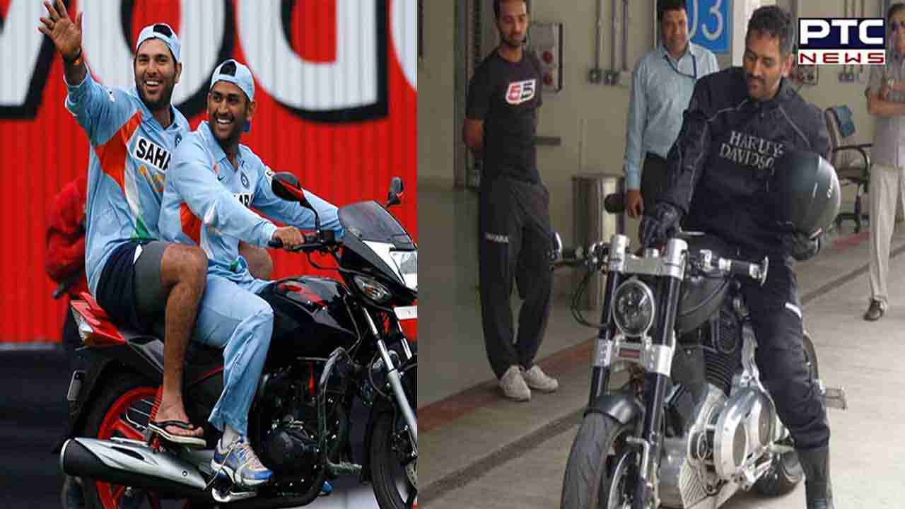 MS Dhoni Birthday Special:  Undying love of ‘Captain Cool’ for motorcycles