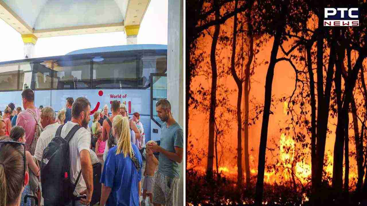 Record-breaking evacuation in Greece as tourists escape Rhodes wildfires