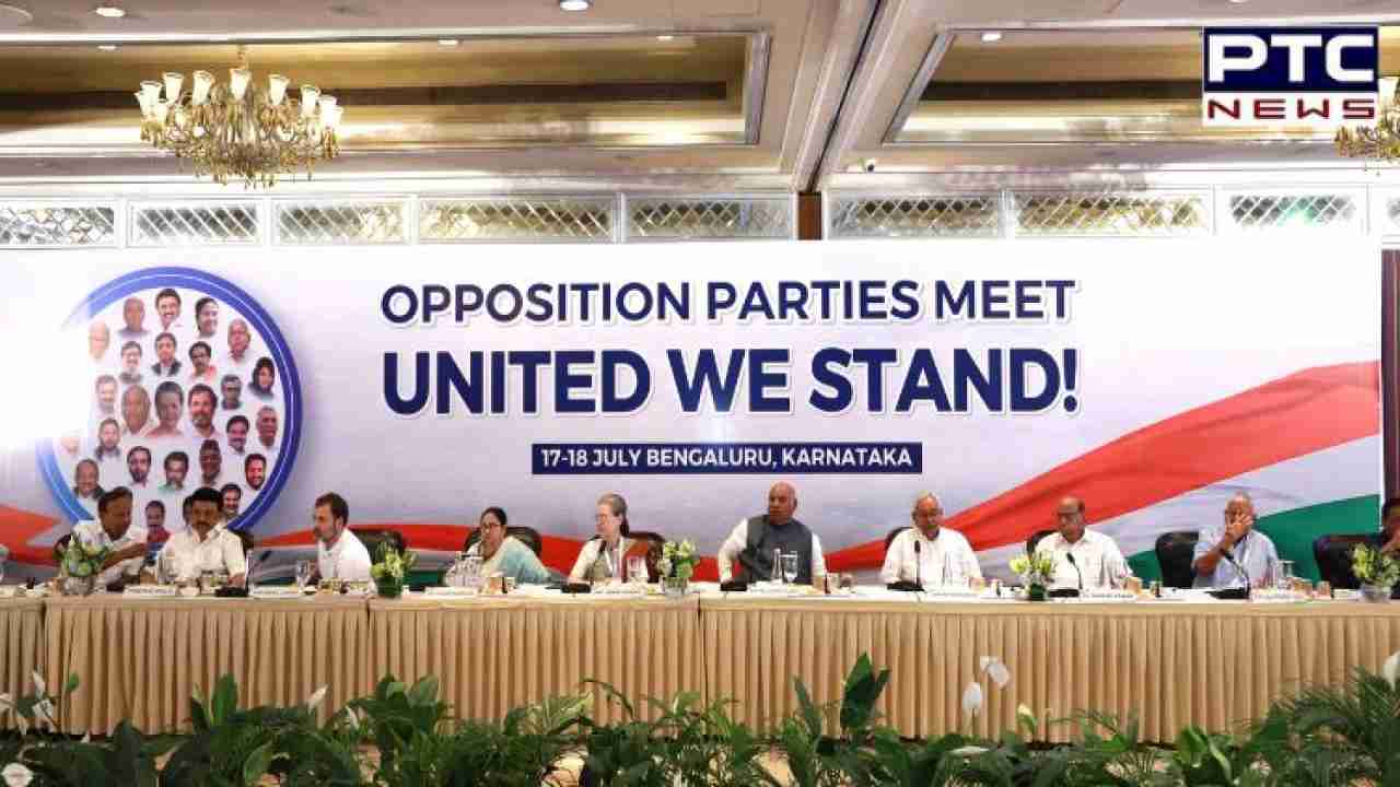 Mega Opposition front against BJP-led NDA to be called 'I-N-D-I-A'